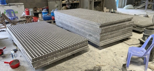 FRP Composite Grating 1220x4110x100mm