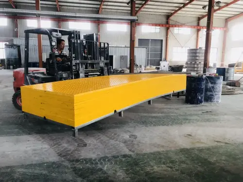 FRP Composite Grating Panel 1220x2440x100