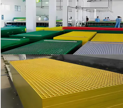 FRP Composite Grating Panel 1220x4110x38mm