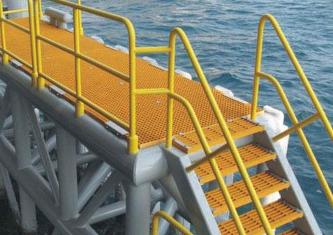FRP Composite Molded Grating Panel 1220 × 2440 × 35 mm