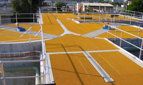 FRP Composite Molded Grating Panel 1220 × 2440 × 50 mm