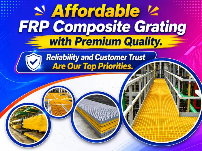 Buy and install reputable and cost‑effective FRP composite grating flooring